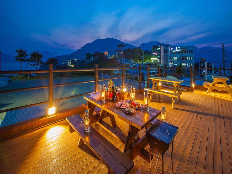 Geoje Haebaram Pension エクステリア 写真